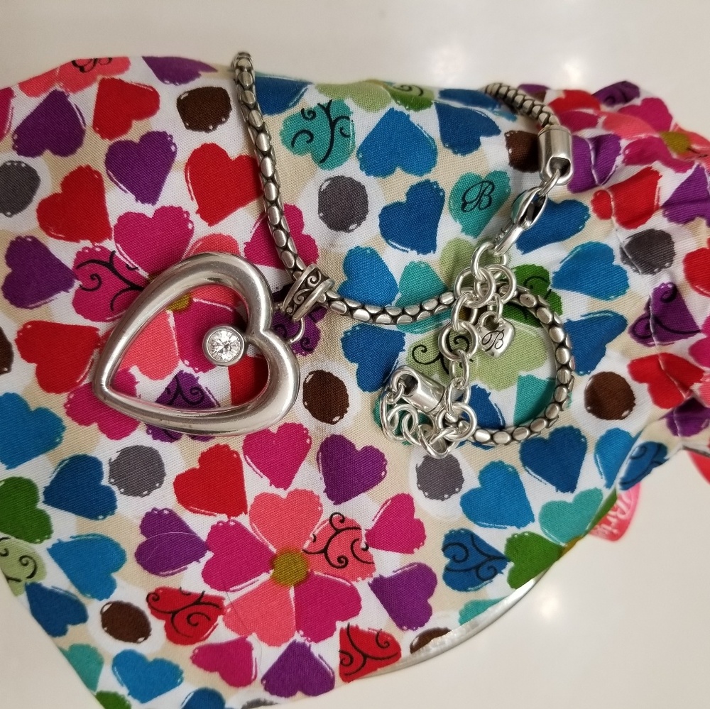 Brighton heart necklace